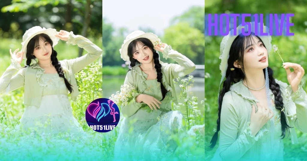 Keindahan Model HOT51LIVE