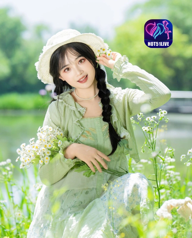 Keindahan Model HOT51LIVE